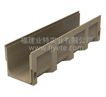 树脂混凝土U型排水沟2